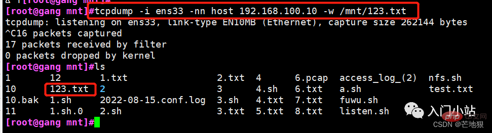 Linux 网络抓包剖析工具